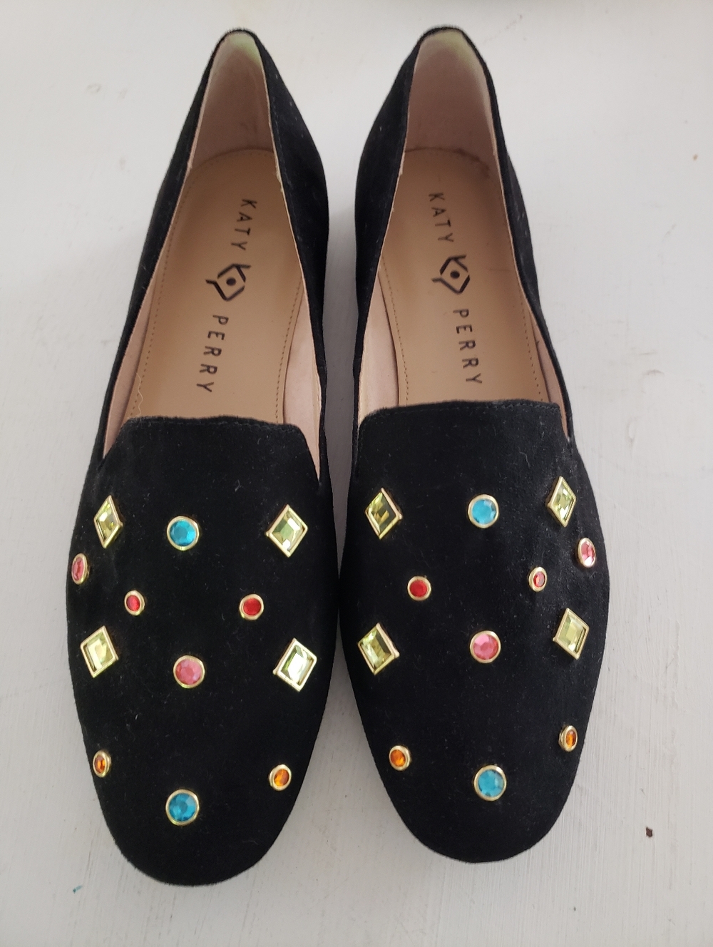 Katy Perry Flats, Size 9, Black, Not Used